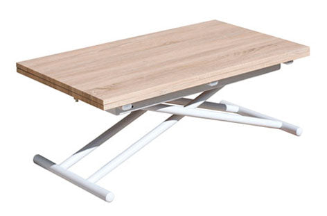 Mesa Centro Salón Elevable Y Extensible